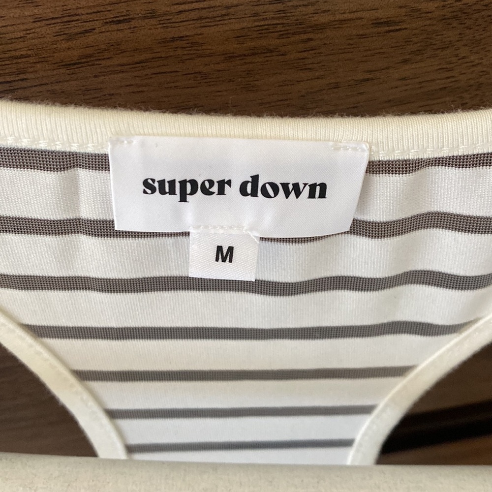 White Superdown Sheer Coverup - Picture 6 of 10
